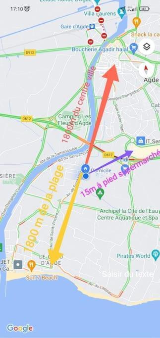 Appartamento Harmonie Du Sud Le Grau-dʼAgde Esterno foto